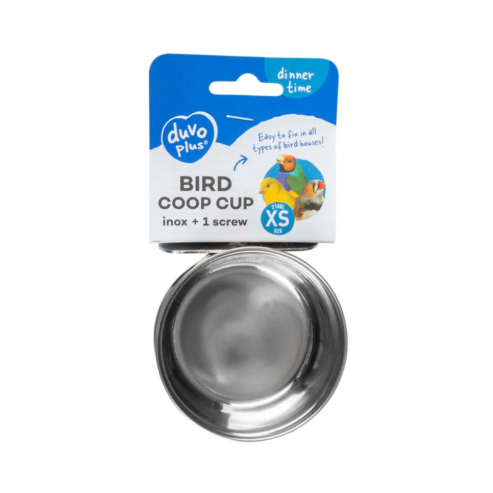 Duvoplus Eetkom Vogel Inox + 1 Vijs