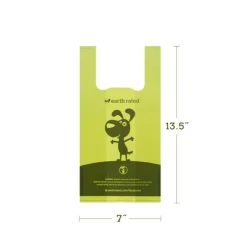 Earth Rated PoopBags met Handvatten - Geurloos