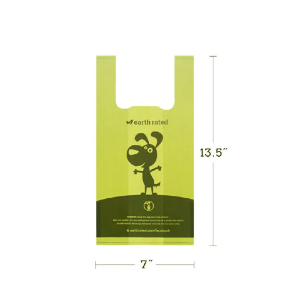 Earth Rated PoopBags met Handvatten - Geurloos