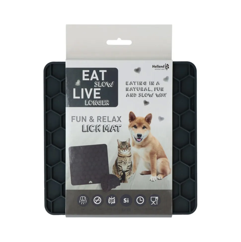 Eat Slow Live Longer Fun & Relax Lick Mat