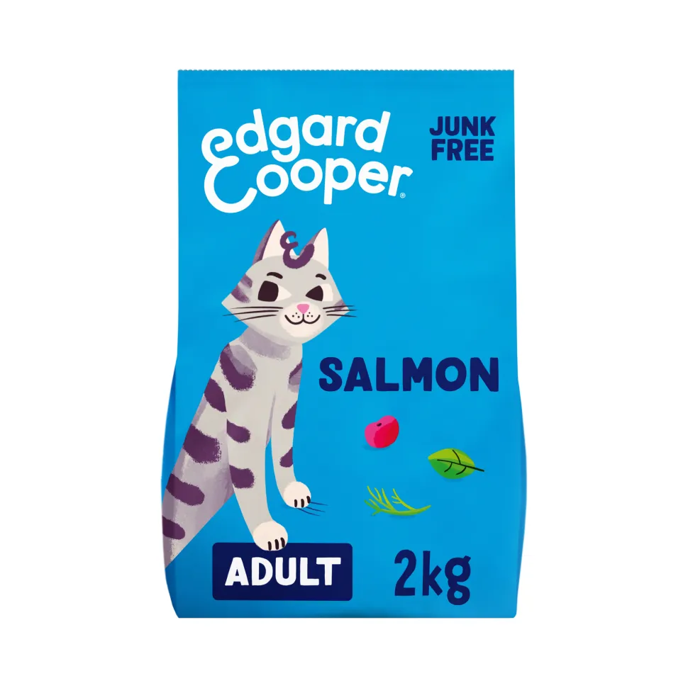 Edgard & Cooper Adult Cat - Atlantische Zalm - Kibbles