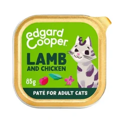 Edgard & Cooper Adult Cat - Lam en Vrije Uitloop Kip - Paté