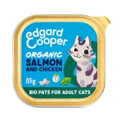 Edgard & Cooper Adult Cat - Organic - Zalm en Kip - Paté