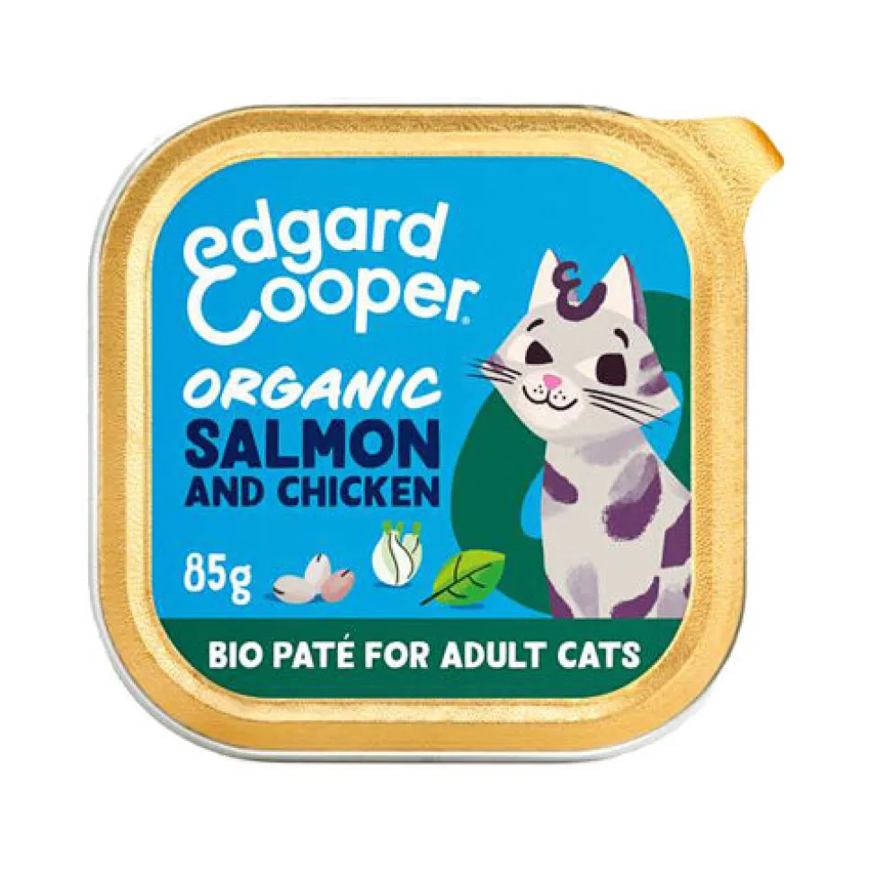Edgard & Cooper Adult Cat - Organic - Zalm en Kip - Paté