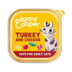 Edgard & Cooper Adult Cat - Vrije Uitloop Kalkoen en Kip - Paté