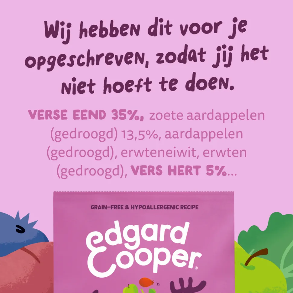 Edgard & Cooper Adult - Hert & Eend
