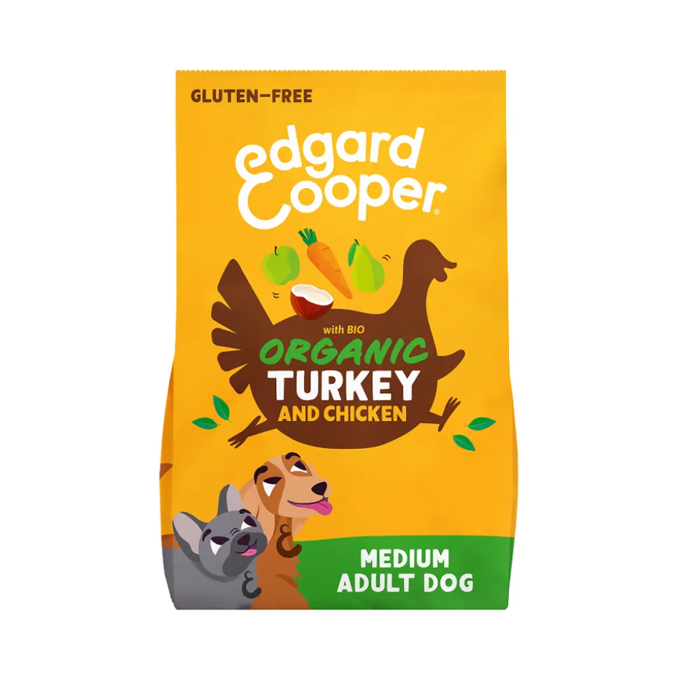 Edgard & Cooper Biologisch Adult - Kalkoen & Kip