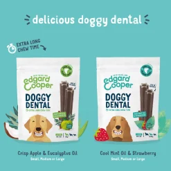 Edgard & Cooper Doggy Dental - Munt & Aardbei