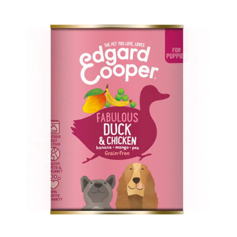 Edgard & Cooper Puppy - Eend & Kip - Blik
