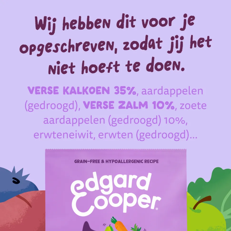 Edgard & Cooper Puppy - Zalm & Scharrelkalkoen