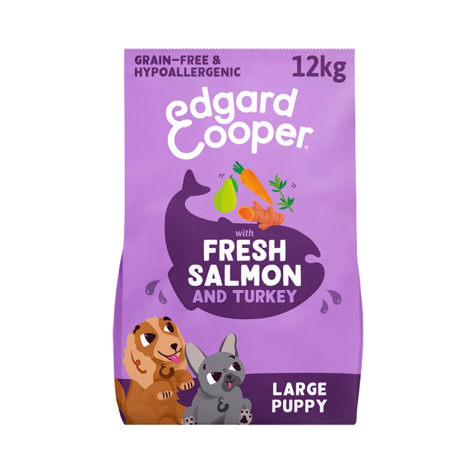 Edgard & Cooper Puppy - Zalm & Scharrelkalkoen