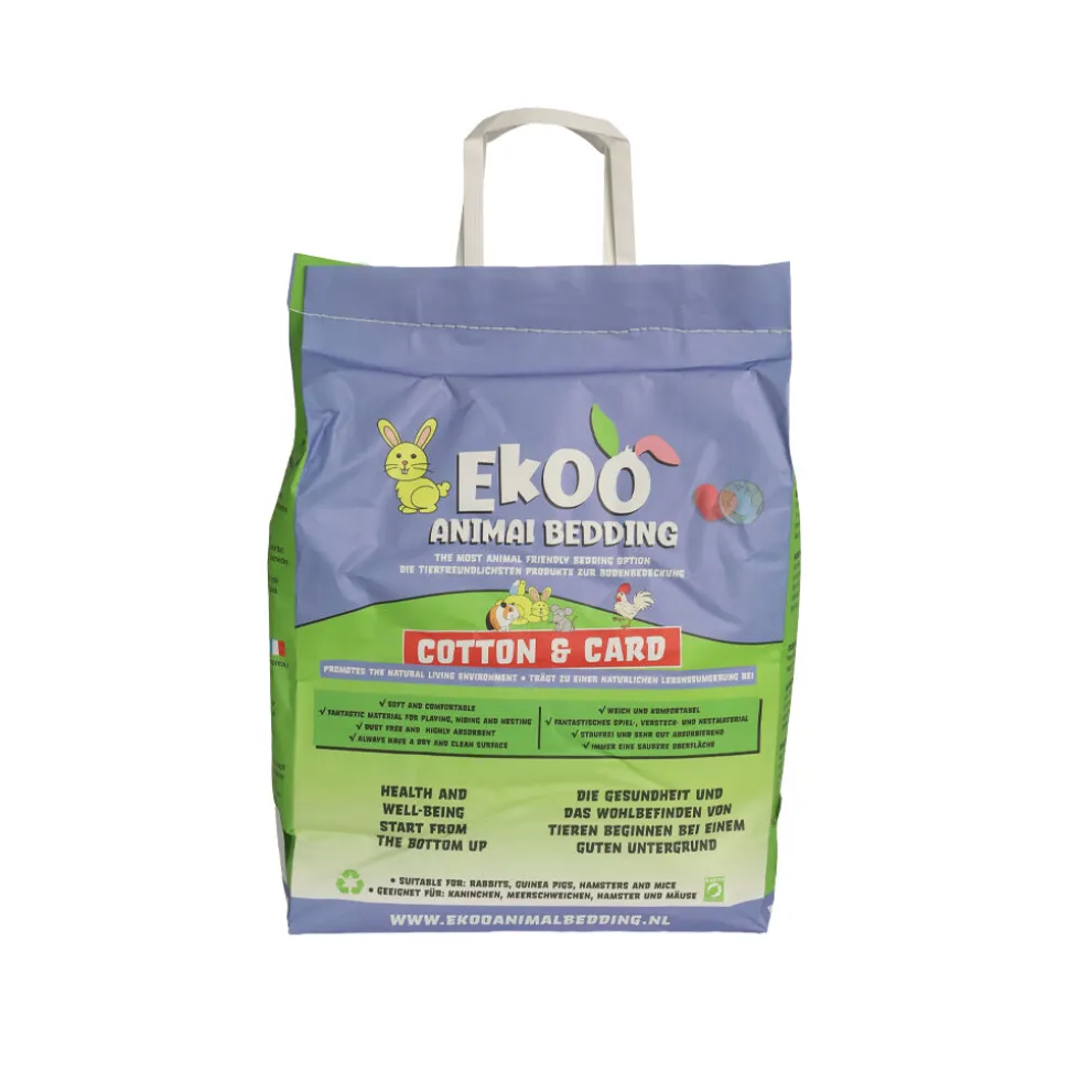 Ekoo Animal Bedding Cotton & Card