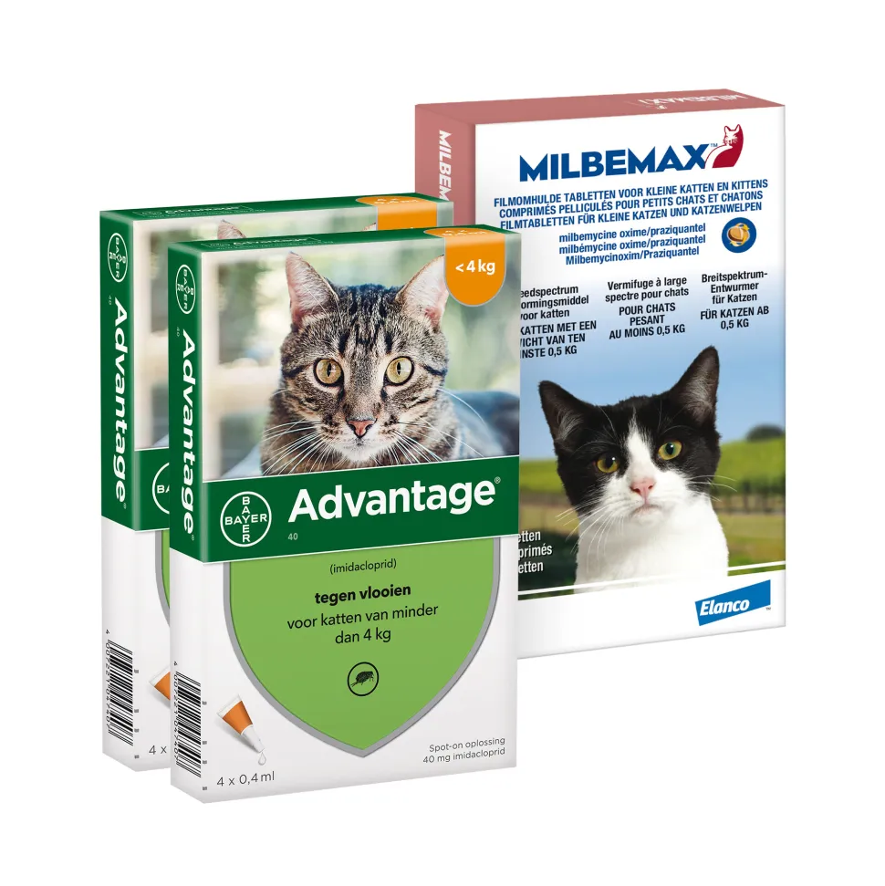 Elanco Preventiepakket Binnenkat 1 - 2 kg