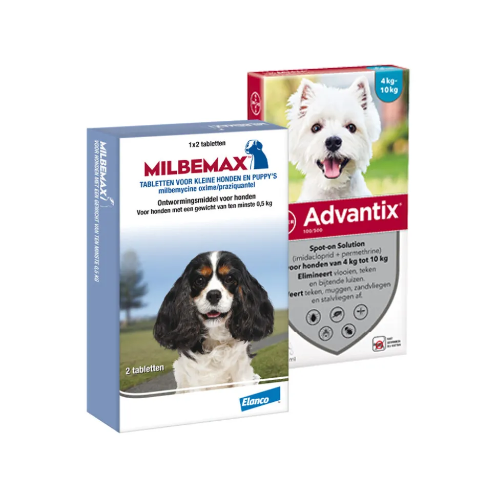 Elanco Preventiepakket Hond 4 - 5 kg
