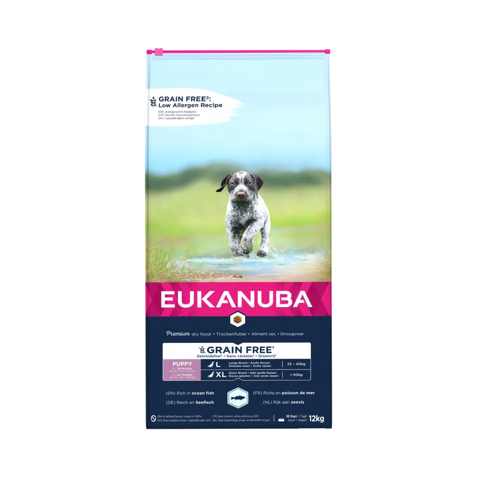 Eukanuba Dog Puppy & Junior Large Grainfree Hondenvoer