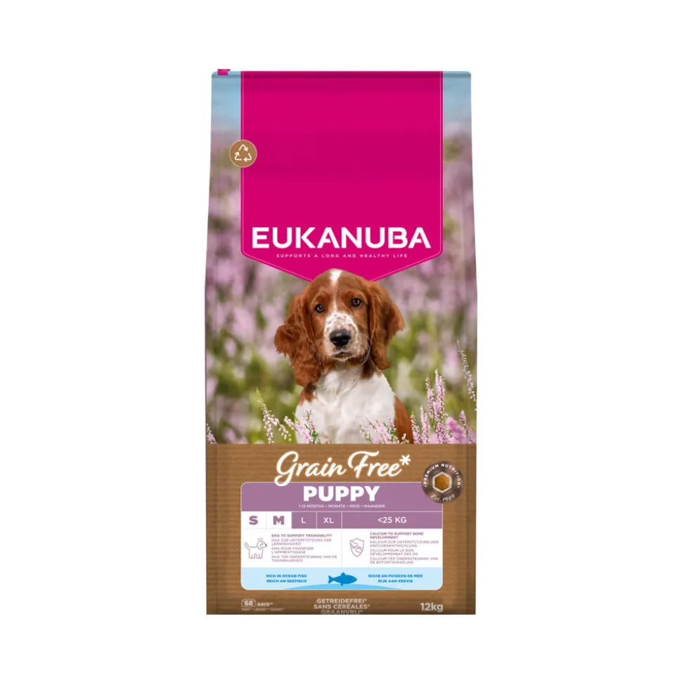 Eukanuba Dog Puppy Small/Medium Grainfree Hondenvoer