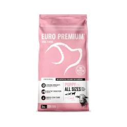Euro Premium All Size Puppy - Lam en Rijst