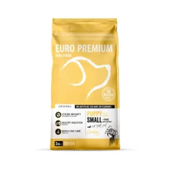 Euro Premium Small Puppy - Kip en Rijst