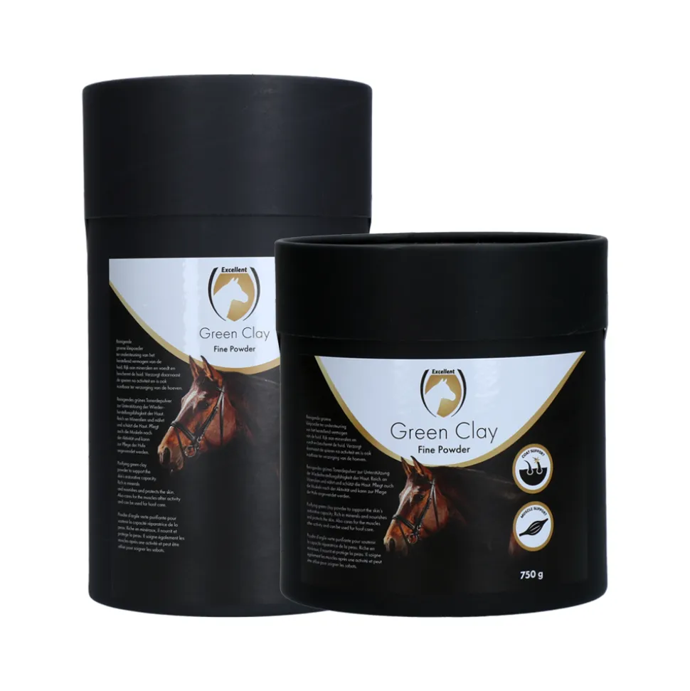 Excellent Horse Green Clay Fine Powder