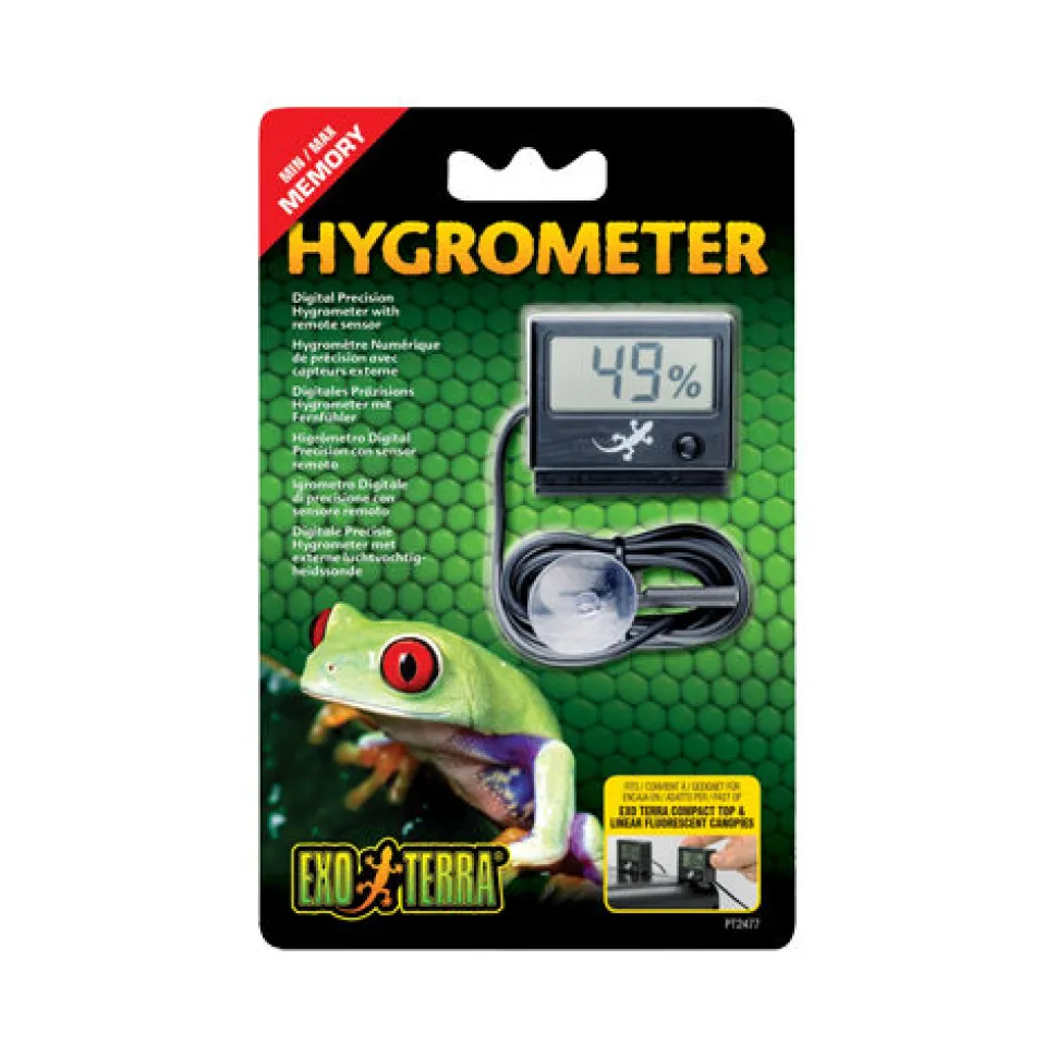 Exo Terra Digitale Hygrometer met Voeler