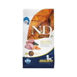 Farmina N&D Brown Adult Mini Hondenvoer - Lamb, Spirulina & Carrot