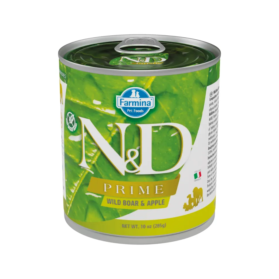 Farmina N&D Prime Adult Natvoer Hond - Wild Boar and Apple