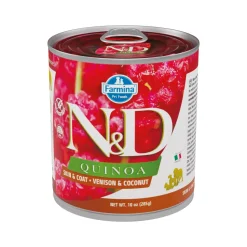 Farmina N&D Quinoa Skin & Coat Adult Natvoer Hond - Venison