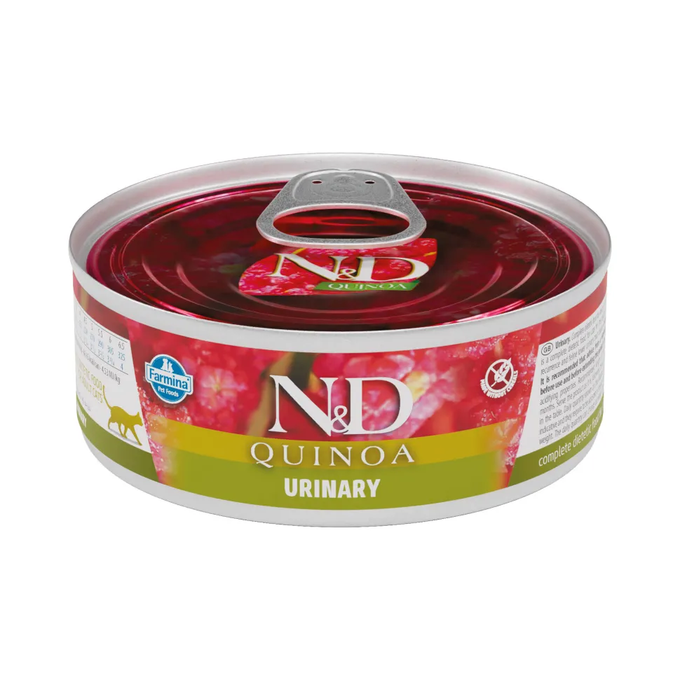 Farmina N&D Quinoa Urinary Adult Natvoer - Kat