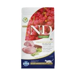 Farmina N&D Quinoa Weight Management Adult Kattenvoer - Lamb
