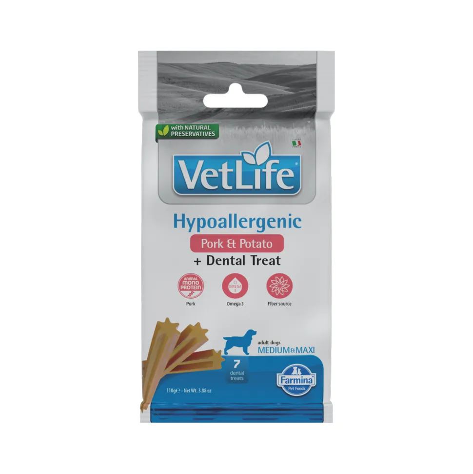 Farmina VetLife Dental Treats Hypoallergenic - Medium & Maxi
