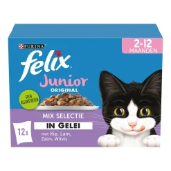 Felix Original Junior natvoer - 4 smaken