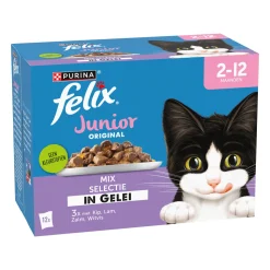 Felix Original Junior natvoer - 4 smaken