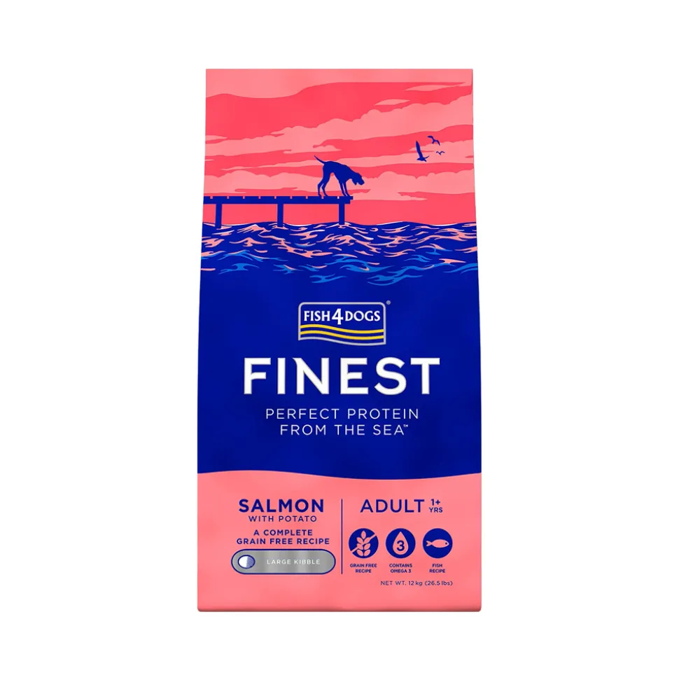 Fish4Dogs Finest Adult Complete - Zalm Grote Brok