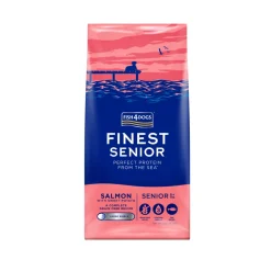 Fish4Dogs Finest Senior Zalm met Zoete Aardappel