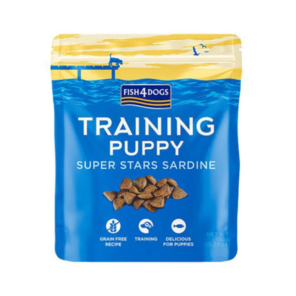 Fish4Dogs Puppy Training Super Stars Hondensnacks