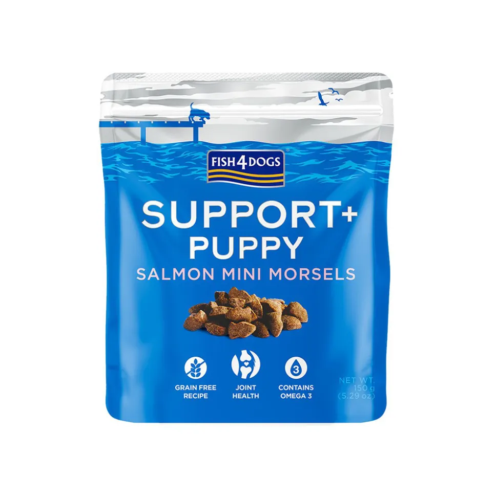 Fish4Dogs Support+ Puppy Salmon Mini Morsels