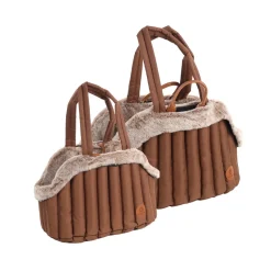 Flamingo Draagtas Tuke Bruin