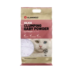 Flamingo Kattenbakvulling Silica