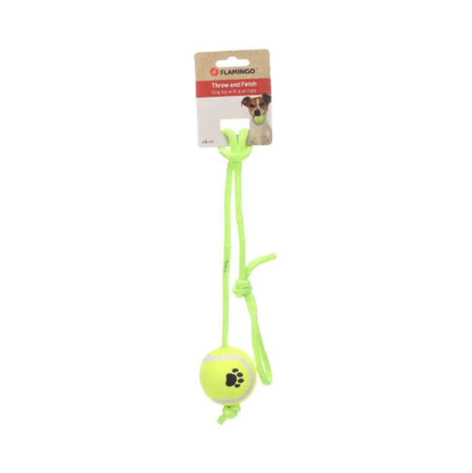 Flamingo Tennisbal Smash aan Touw