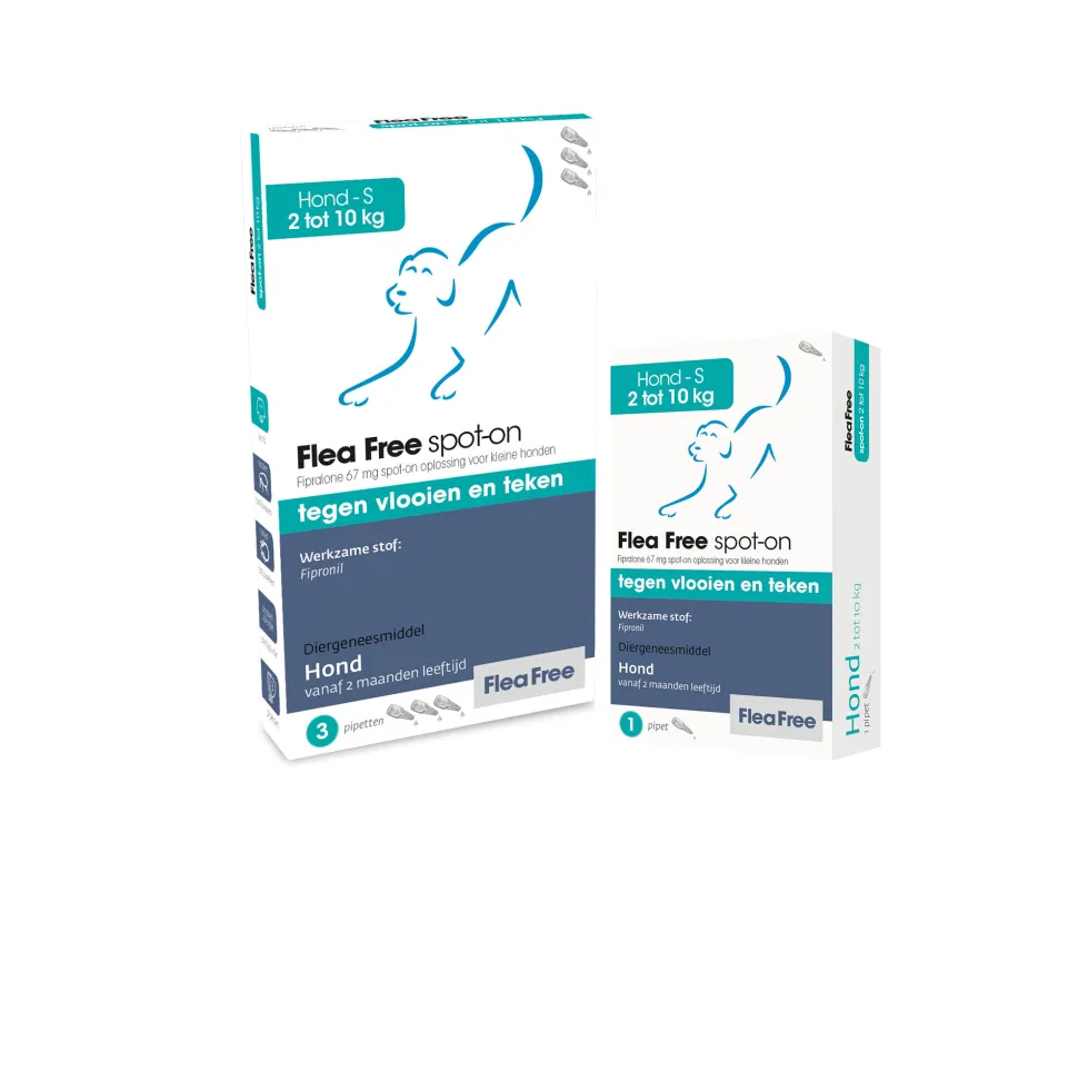 Flea Free Fipralone Spot-On Hond