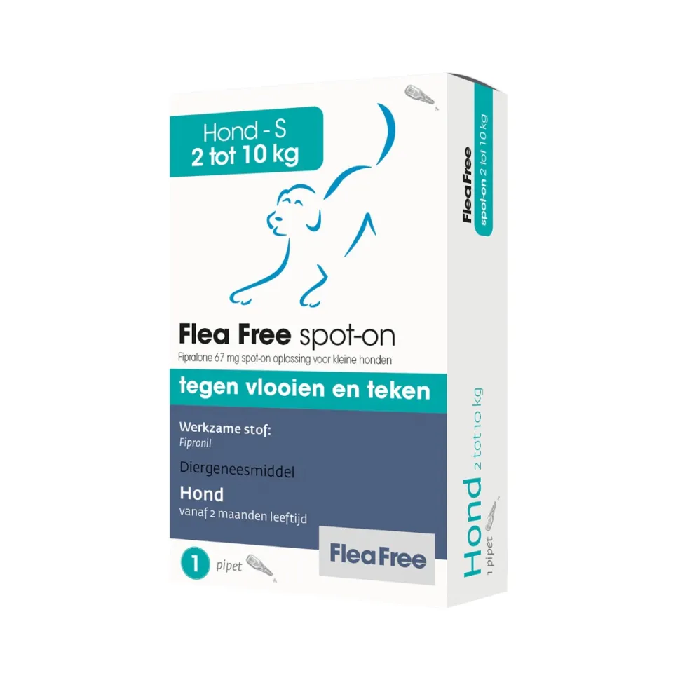 Flea Free Fipralone Spot-On Hond