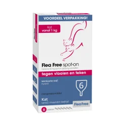 Flea Free Fipralone Spot-on Kat