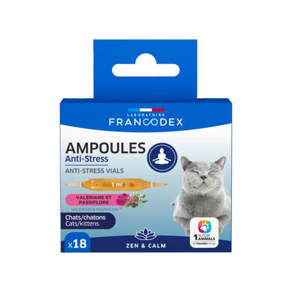 Francodex Anti-Stress Ampullen Kat
