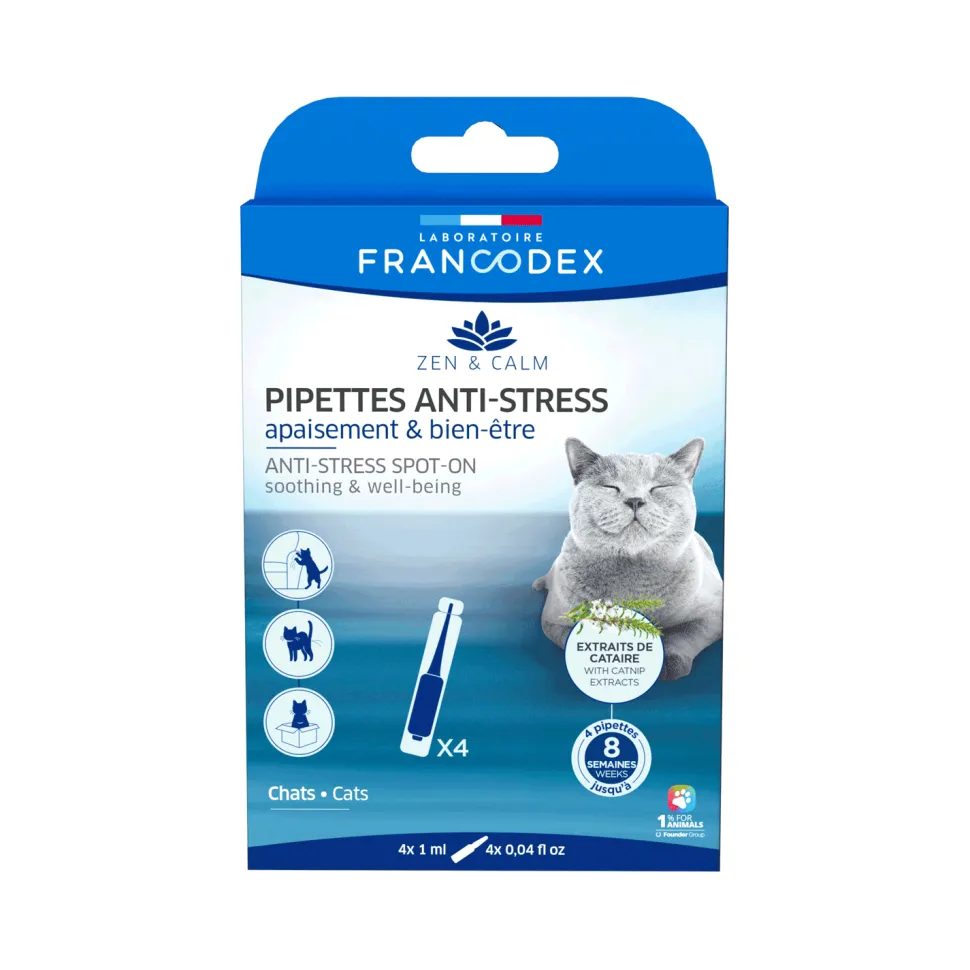 Francodex Anti-Stress Spot-On Kat