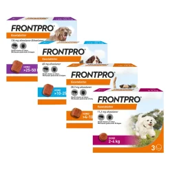 FRONTPRO Kauwtabletten Hond
