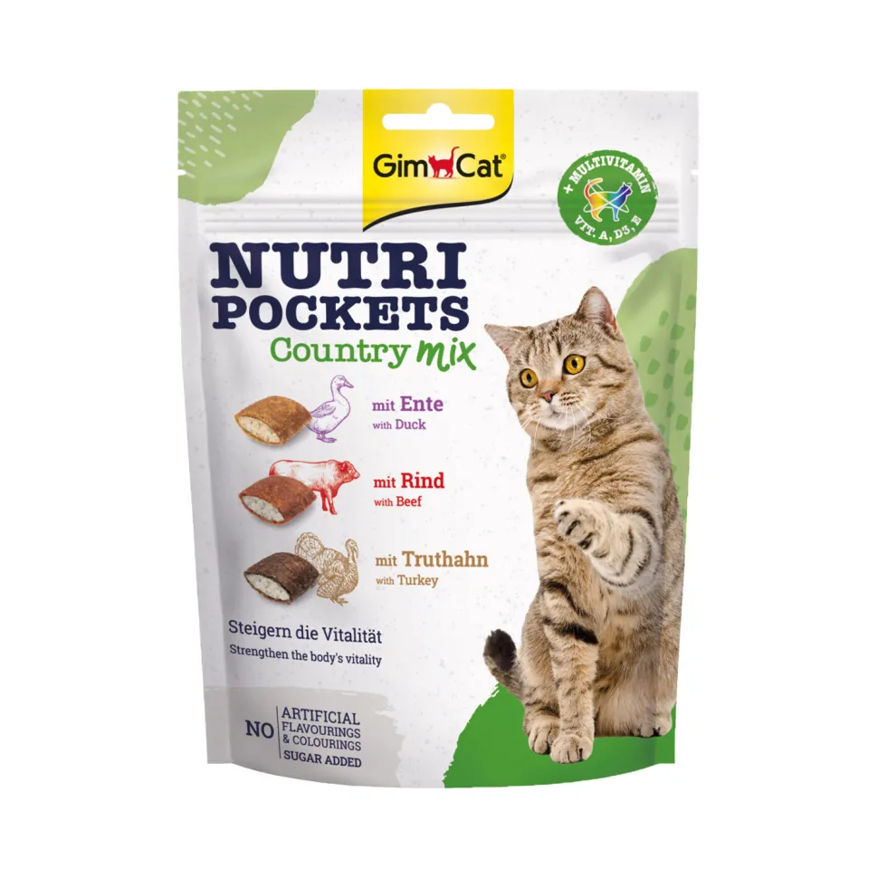 GimCat Nutri Pockets - Country Mix