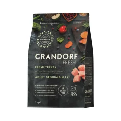 Grandorf Fresh Medium & Maxi Breeds Adult - Kalkoen - Hondenvoer