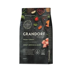Grandorf Fresh Medium & Maxi Breeds Adult - Kalkoen - Hondenvoer