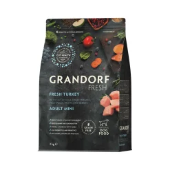 Grandorf Fresh Mini Breeds Adult - Kalkoen - Hondenvoer