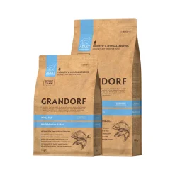 Grandorf Medium & Maxi Breeds Adult - Witvis - Hondenvoer
